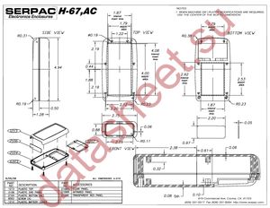 H67ACPC,AL datasheet  