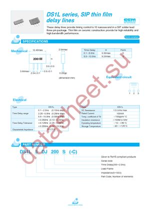 DS1L5DJ130K-C datasheet  