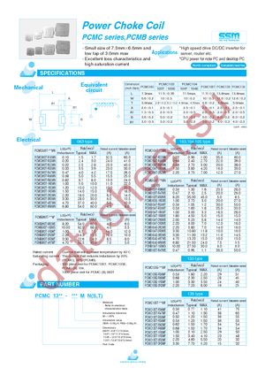 PCMB104E-3R3MS datasheet  