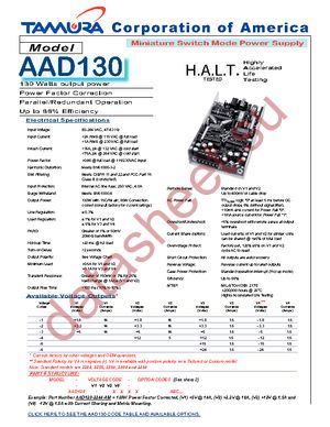 AAD130-3244-A datasheet  