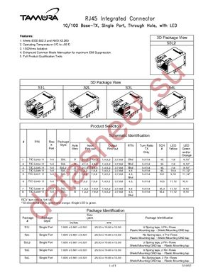 TIC-L035-11 datasheet  