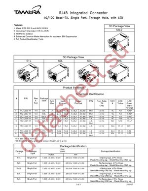 TIC-L036-11 datasheet  