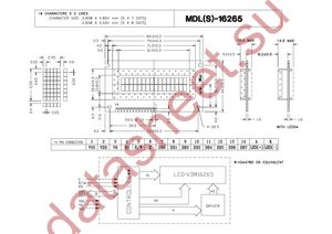 MDL-16265-SS-LV datasheet  