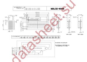 MDLS-16166-SS-LV-G-LED-04-G datasheet  