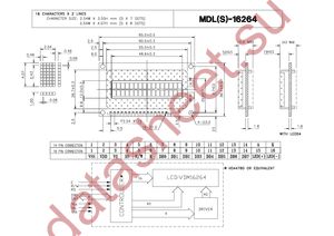 MDLS-16264-SS-LV-G-LED04G datasheet  