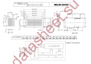 MDLS-20433-C-LV-G-LED01G datasheet  