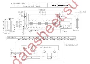 MDLS-24265-LV-G datasheet  