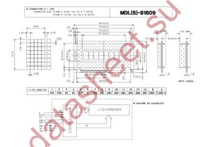 MDLS-81809-SS-LV-G datasheet  
