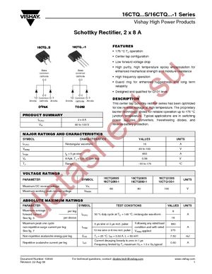 16CTQ080S datasheet  