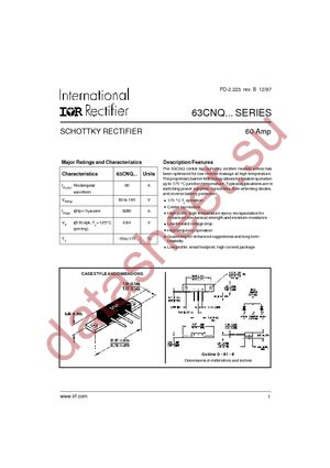 63CNQ100 datasheet  