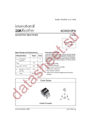 6CWQ10FN datasheet  