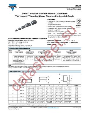 293D155X9025A2TE3 datasheet  