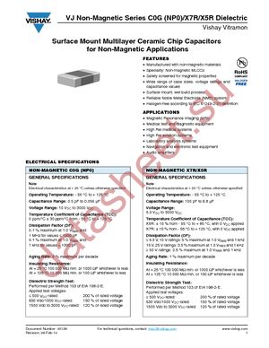 VJ0402Y392KNAAJ datasheet  