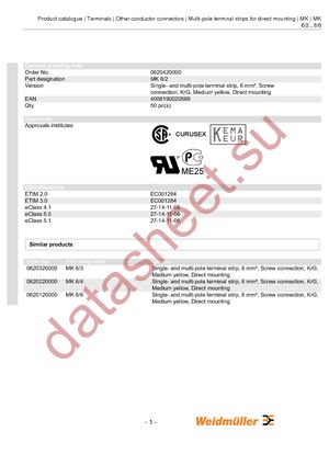 0620420000 datasheet  