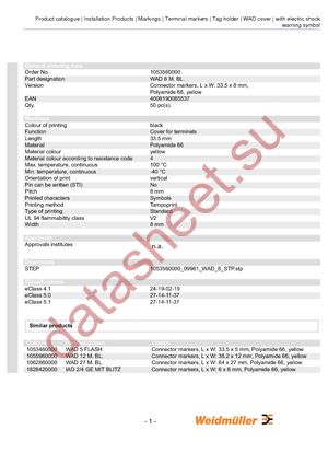 1053560000 datasheet  