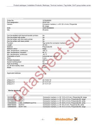 1278460000 datasheet  