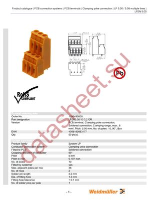 1596490000 datasheet  