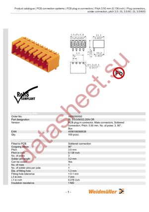 1605080000 datasheet  