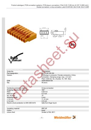 1712090000 datasheet  