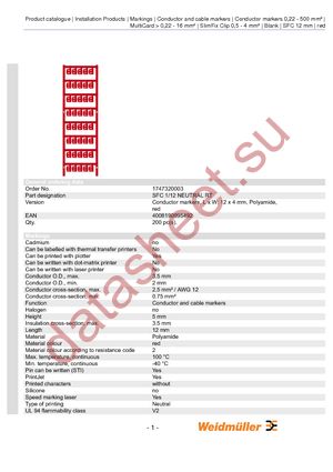 1747320003 datasheet  