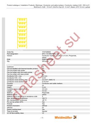 1747320004 datasheet  