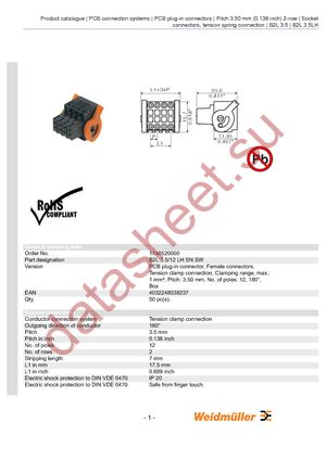 1748520000 datasheet  