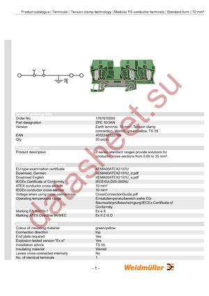 1767670000 datasheet  