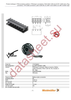 1774794001 datasheet  