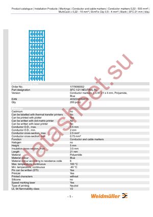 1779080002 datasheet  