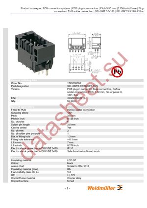 1795200000 datasheet  