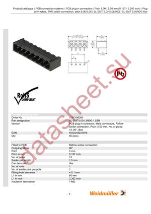 1797190000 datasheet  