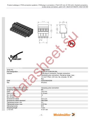 1798630000 datasheet  