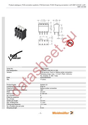 1825710000 datasheet  