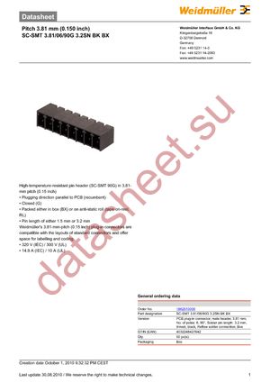 1862510000 datasheet  