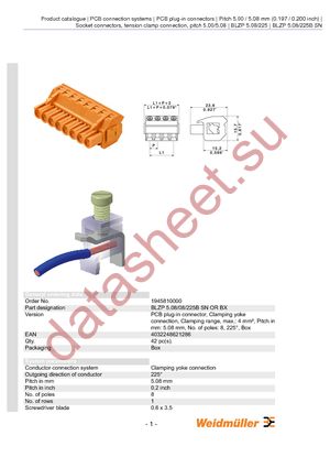 1945810000 datasheet  