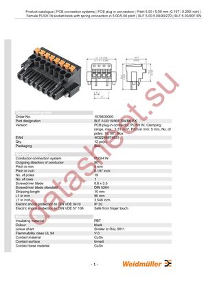 1979630000 datasheet  