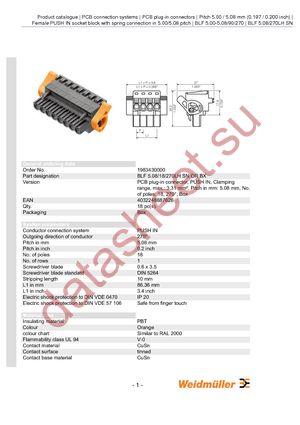 1983430000 datasheet  