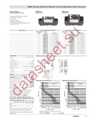 9926251015 datasheet  